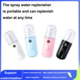 thumbnail image 3 of 30ml Face Mister, Cooling Mini Mist Sprayer For Face And Body, Portable Facial Steamer for Skin Care Makeup Travel, 3 of 5