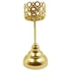 thumbnail image 2 of Candelabro para lamparilla de té, candelabro de centro de mesa, diseño hueco, decoración geométrica, soporte para decoración de Bar de boda Estilo D Macarena Portavelas candelita, 2 of 8