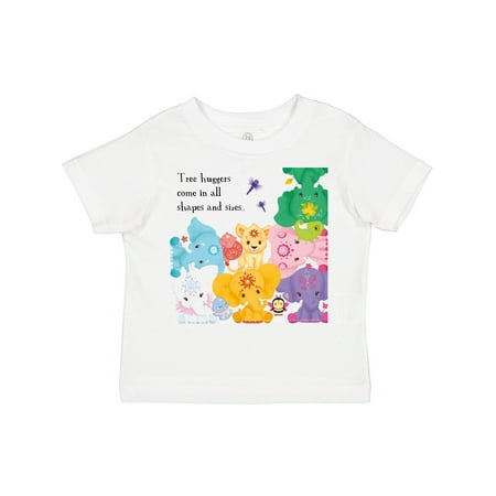 

Inktastic Cute Elephants Tree Huggers Come in All Shapes and Sizes Gift Toddler Boy or Toddler Girl T-Shirt