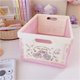 thumbnail image 1 of Kawaii Sanrio My Melody Pochacco cesta organizadora plegable de escritorio, caja organizadora de papelería de plástico para estudiantes, grande, mediano y pequeño, 1 of 4