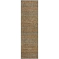 thumbnail image 2 of Addison Rugs Mayfield Premium Machine Washable Transitional Stripes Taupe Runner Rug, 2'3" X 7'6" Machine Washable Transitional Stripes Taupe Oversized Sherpa Throw Blanket, 2 of 6