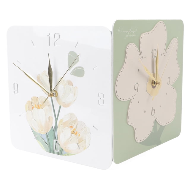 Reloj De Pared De Esquina De Doble Cara, Reloj De Pared De Esquina Decorativo Moderno Para Salas De Estar