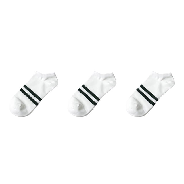 Guardurnaity Manténgase fresco y seco con calcetines deportivos transpirables para hombres Calcetines invisibles para tobillos atléticos blanco Type1 NO1