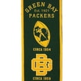 thumbnail image 2 of Packers 8"x32" Wool Banner Heritage, 2 of 3