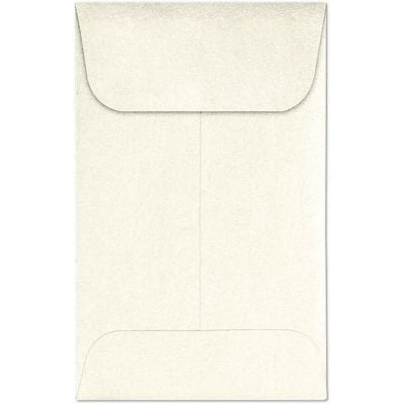LUX Paper #1 Coin Envelopes, Champagne Metallic, 2.25 x 3.5 inches, 250/Pack