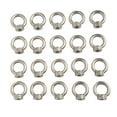 thumbnail image 1 of 20pcs Lifting Eye Nut M6 Ring Eye Nuts 304 Stainless Steel Female Threaded Nut Rust-proof Strong Lifting Eye Nuts For Connecting, 1 of 10