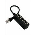 thumbnail image 2 of Adaptateur Séparateur Ethernet 3 Voies RJ45: Convertit un Port Réseau Unique en Trois, Rallonge de Câble Ethernet Durable pour Maison/bureau, Transmission de Données Stable à Haute Vitesse, Séparateur Réseau Compact Noir, 2 of 4