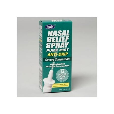 Family Care Nasal Relief / OXYMETAZOLINE HYDROCHLORIDE / SPRAY