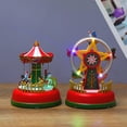 thumbnail image 4 of GadgetVLot Luminous music carousel Christmas decoration requires 3 AAA batteries, 4 of 10