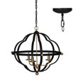 thumbnail image 1 of Un Lustre Moderne Chic Noir et Or, 1 of 1