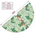 thumbnail image 3 of Picia Cute Dinosaurs in Space Print Christmas Tree Skirt , Christmas Tree Skirt Ornaments for Merry Christmas Holiday Party Decorations Indoor Outdoor-48", 3 of 7