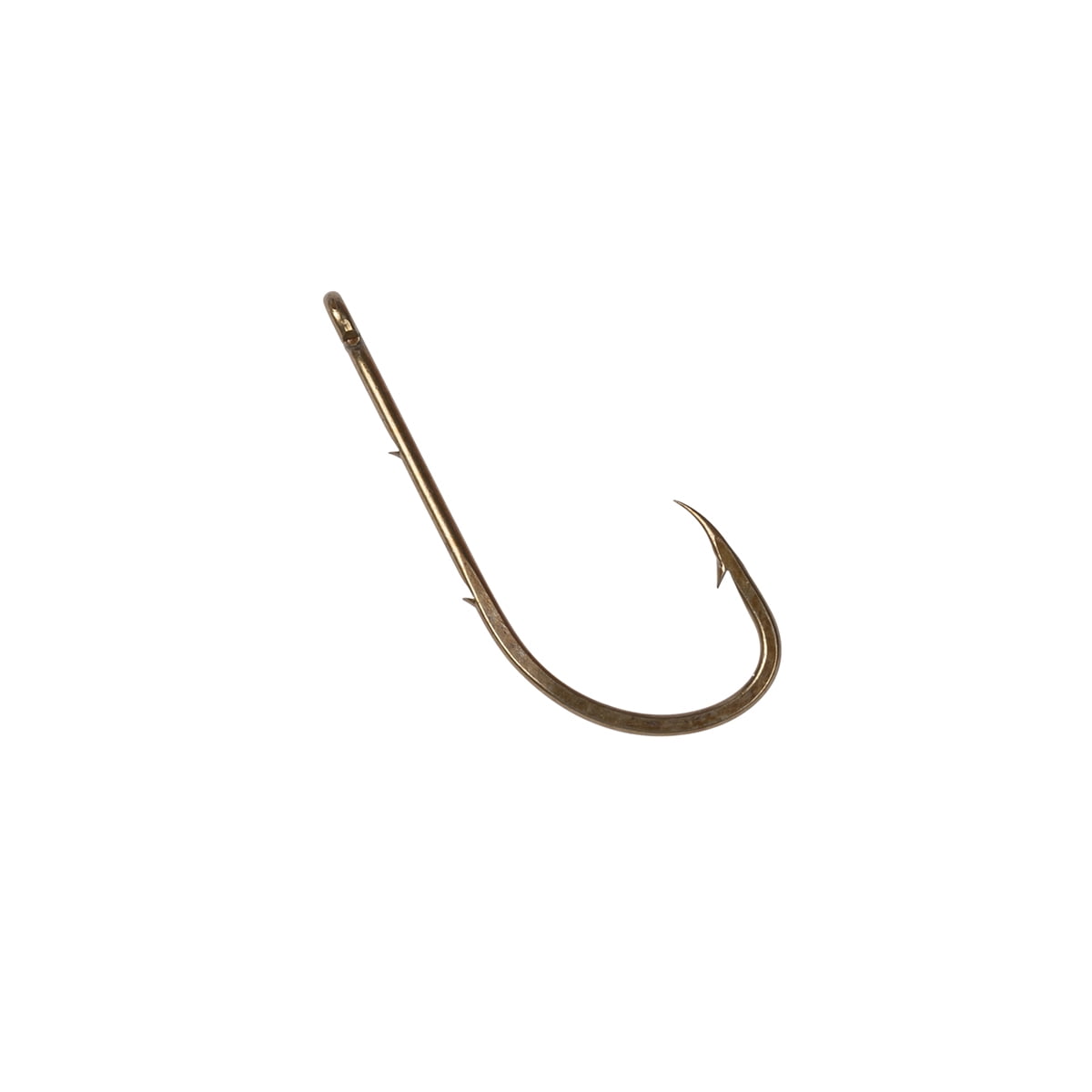 KAHLE HORIZONAL HOOKS GOLD Size 14 100 count USA PAN FISH,CRAPPIE 