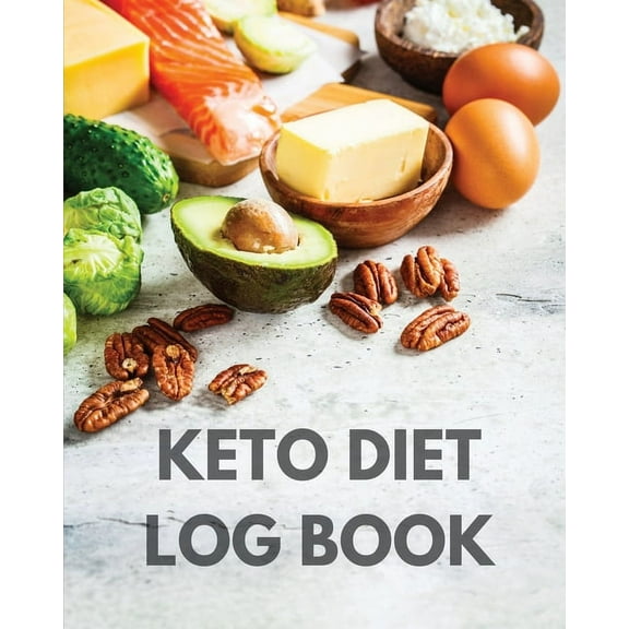 Keto Diet Log Book: Ketogenic Diet Planner, Weight Loss Food Tracker Notebook, 90 Day Macros Counter, Low Carb, Keto Jou, (Paperback)