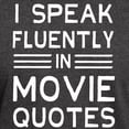 thumbnail image 3 of CafePress - I Speak Fluently In Movie Quotes T Shirt - Men's Classic Graphic Cotton T-Shirt, 3 of 4