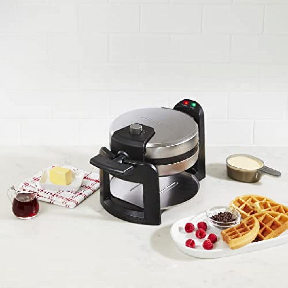 Cuisinart Round Flip Electric Belgian Waffle Maker photo 2
