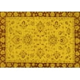 thumbnail image 1 of Ahgly Company Indoor Rectangle Oriental Yellow Traditional Area Rugs, 2' x 3', 1 of 4