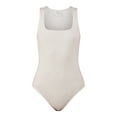thumbnail image 5 of No Boundaries Sleeveless Square Neck Bodysuit, Women's and Women's Plus, 5 of 5