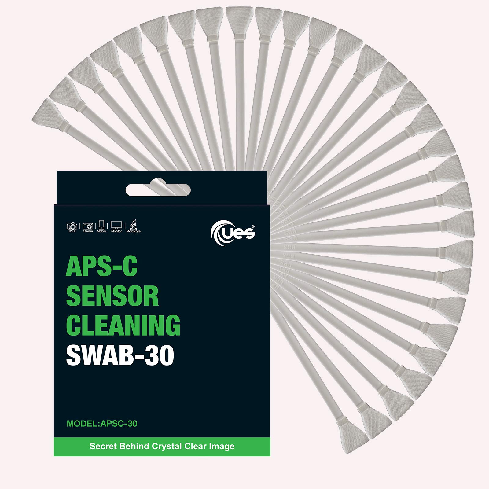 UES APSC-30 APS-C Paquete de valor de hisopo - Compatible con cámaras ...