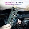 thumbnail image 3 of FYBTO Compatible for iPhone 8 Case, iPhone 7 Case, iPhone 6s/ 6 Case with Tempered Glass Screen Protector [2 Pack], Military-Grade Protective Phone Case with Kickstand Ring for iPhone, 3 of 7