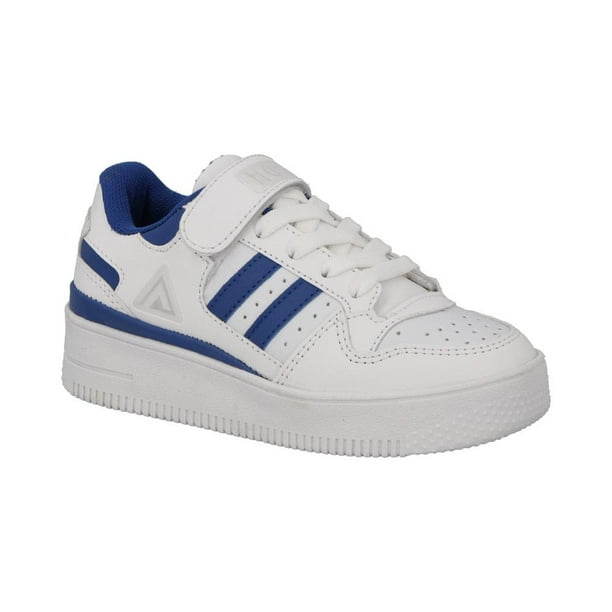 Tenis HGN Niño Urbanos Casuales Ajusables Resistente Urban blanco 18.5