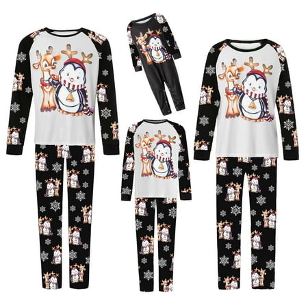 

DuAnyozu Christmas Pajamas for Family Christmas Pjs for Family Matching Sets Family Christmas Pajamas Jammies Sleepwear