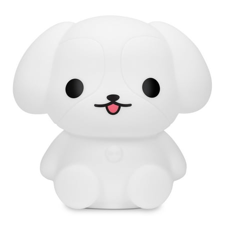 

alextreme 3D Dog Led Night Light Soft Silicone 9 Color Changing Touchs Sensor For Home Bedroom Decor Household Supplies