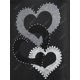 thumbnail image 3 of Camiseta Talla Extra Patrón Corazón Manga Raglán Rosegal Camisetas tallas grandes, 3 of 5