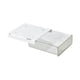 thumbnail image 5 of Caja de almacenamiento estilo cajón debajo del escritorio Estante de almacenamiento debajo de la mesa Contenedor duradero claro grande, 5 of 7