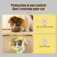 thumbnail image 6 of Pet Protective Collar | Adjustable Elizabethan-Style Plastic Cone for Cats & Small Dogs | Prevents Licking & Protects Head | Non-Hair-Stick | Dual Buckle | 25–30 cm Diameter | 1 Pack, 6 of 6