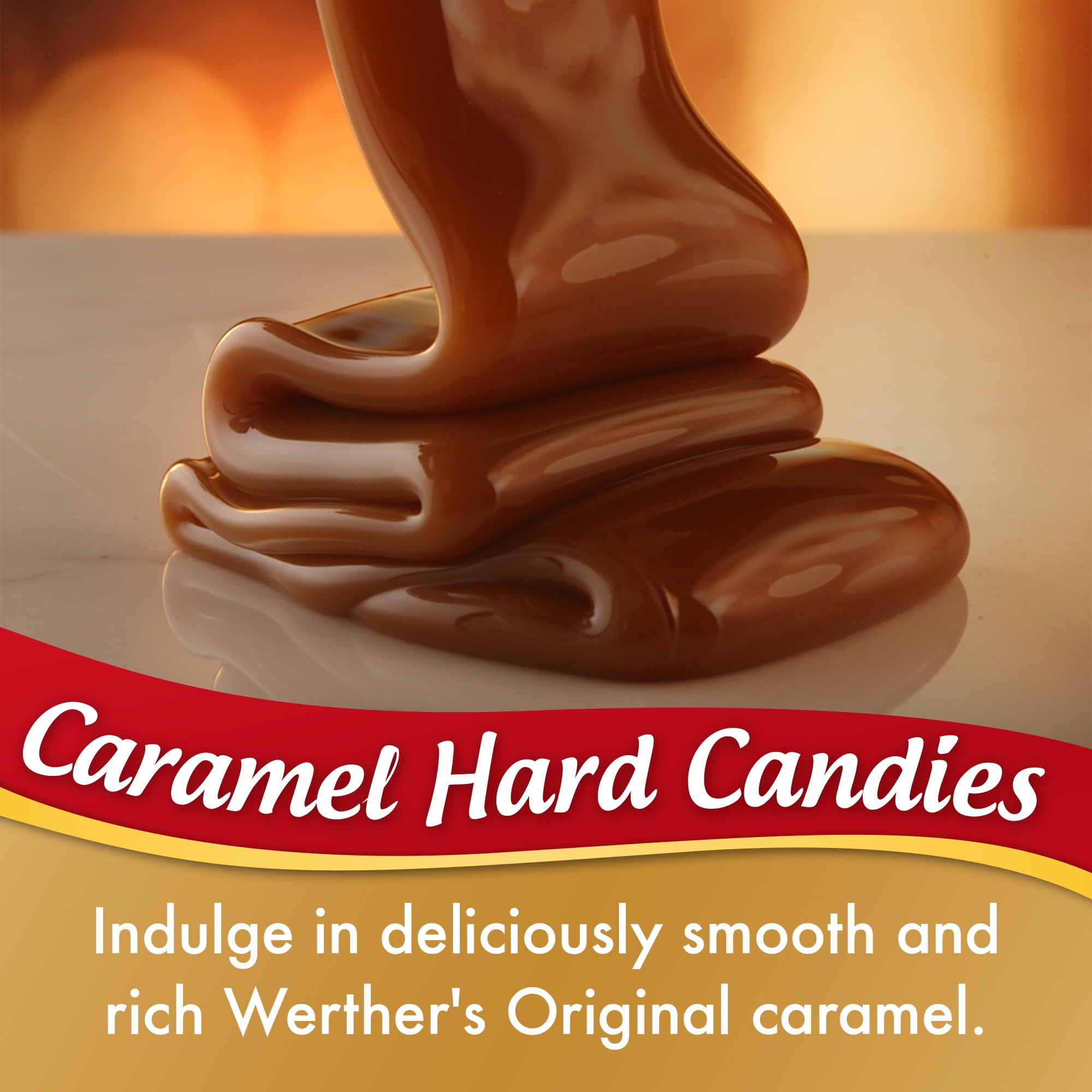 (6 pack) Werthers Original Hard Caramel Candy, 5.5 oz