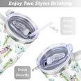 thumbnail image 5 of 40oz Dentist Tumbler with Handle & Straw - Insulated Stainless Steel Travel Mug,Leakproof,Cup Holder Friendly,Dishwasher Safe,for Hot/Cold Drinks., 5 of 9