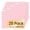 Pink, variant on SUNEE 25 pack Pastel Colors  Hanging File Folders with 1/5-cut Tabs