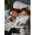 thumbnail image 3 of Twin Flat Sheet 66"x96", Rustic Black Bear Soft Lightweight Bedding Flat Sheets Only, Country Cabin Forest Wildlife Brushed Microfiber Top Bed Sheet, Breathable StainResistant Bedsheets, 3 of 9