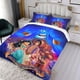 thumbnail image 3 of Jazmín, Princesa de Aladdín Conjunto de sábanas temático, trío de piezas, cómodo y amigable con la piel, diseño único, regalo de decoración para el hogar para familiares, amigos y fans,140cm *210cm, 3 of 6