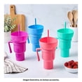thumbnail image 4 of Vaso Botanero Way to Celebrate de Plástico Popote 1 Litro, 4 of 4