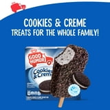 Good Humor Frozen Cookies N Creme Dessert Bar, 2.95 fl oz 6 Count ...