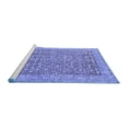thumbnail image 2 of Ahgly Company Machine Washable Indoor Rectangle Oriental Blue Traditional Area Rugs, 2' x 4', 2 of 4