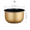 thumbnail image 2 of Rice Cooker Inner Pot Non-Stick Inner Cooking Pan for Rice Cooker Replacement Accessories, 2 of 8