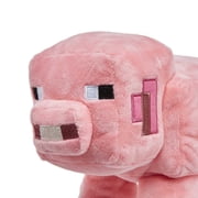 Minecraft Basic Plush Pig Stuffed Animal, Soft Doll Inspired by Video Game Character, 8 inch