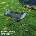thumbnail image 2 of yotijar Universal Portable Folding Camping Chair with Carry Bag, Black, 2 of 8