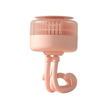

Desktop Fan 4 in 1 Portable Battery Powered Quiet Running 3 Gear 2000mA USB Charging Household Children Cooling Fans(Pink)