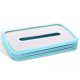 thumbnail image 2 of Caja de papel para pañuelos, servilletero plegable, para el hogar, sobremesa, reposabrazos para coche, estuche para almacenamiento de pañuelos plegable, azul kenally HA008372-02, 2 of 7