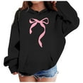 thumbnail image 2 of yegyh Children's Long Sleeved Hoodie With Printed Bow Tie Trendy, 2 of 7
