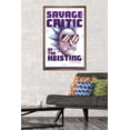 thumbnail image 2 of Rick And Morty - Savage Critic Wall Poster, 22.375" x 34", Framed, 2 of 5
