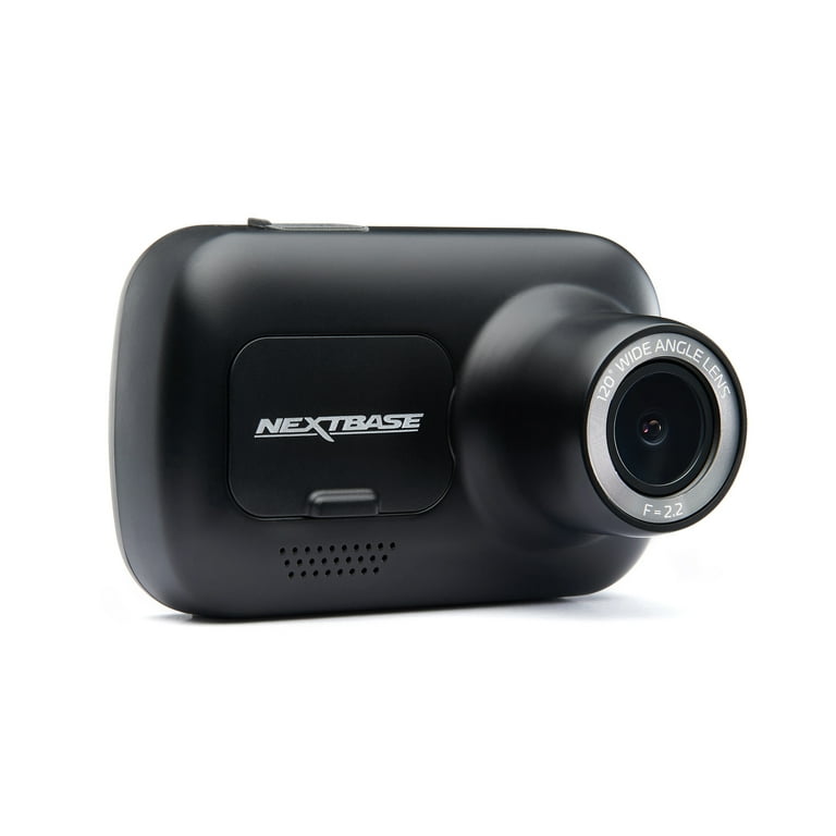 Nextbase 122 Dash Cam 2 HD Wireless Compact Car Dashboard Camera,  Intellegent Parking Mode, Loop Recording, Black