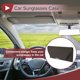 thumbnail image 2 of Estuche para Gafas de Sol del Coche Unique Bargains con Soporte Magnético Universal para Parasoles de Gafas de Sol para Coche de Cuero PU Marrón 18x7.5cm, 2 of 7