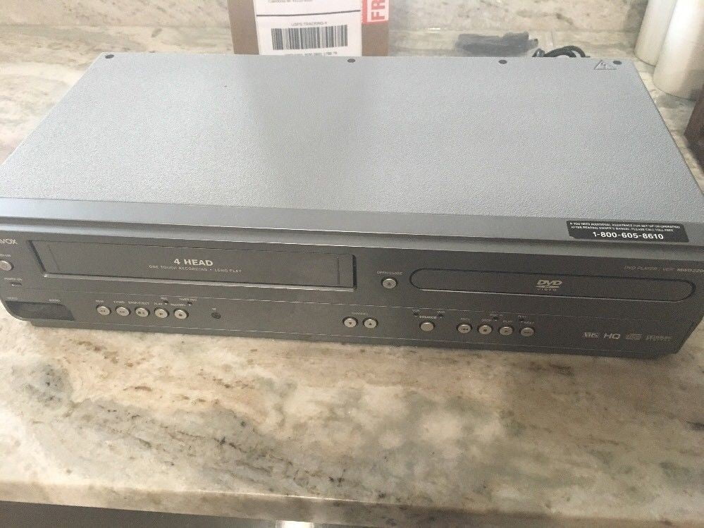 Magnavox MWD2206 DVD/VCR Combo 4 Head One Touch Recording VHS DVD, TESTEDFREE SHIPPING