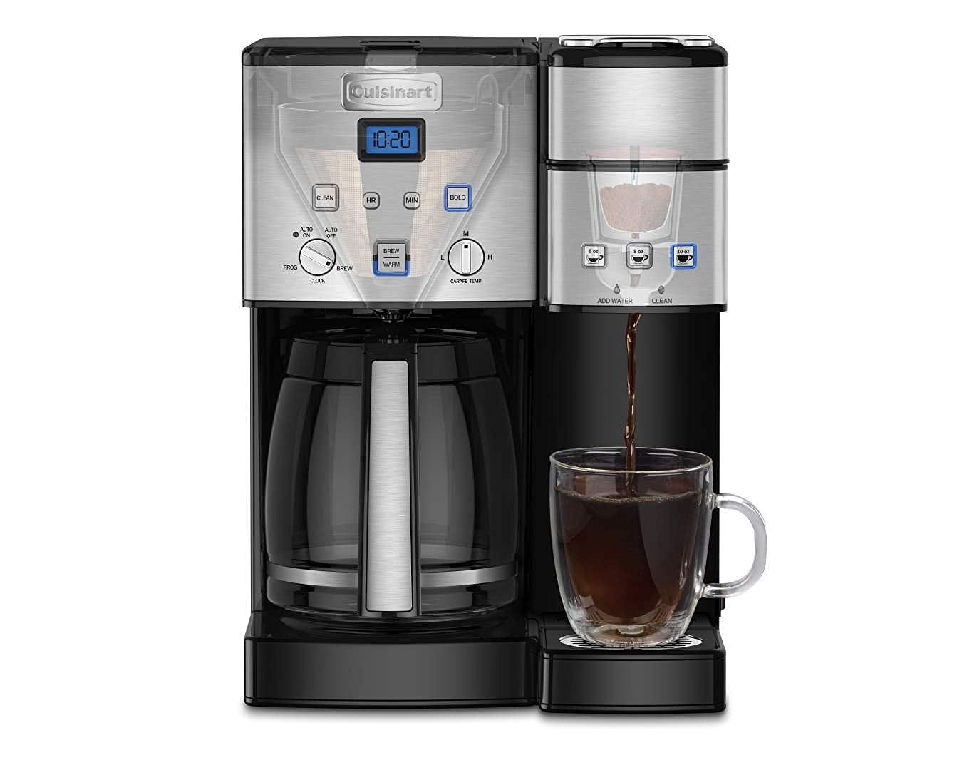 Cuisinart 12 cup coffee maker and single serve brewer 2025