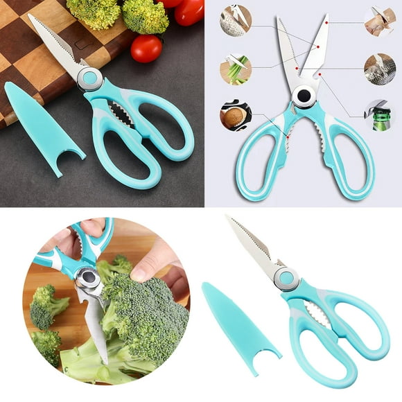 Ciseaux de Cuisine en Acier Inoxydable pour Aliments, Ciseaux de Cuisine Tout Usage, Ensemble de Scies pour Lave-Vaisselle D8, Système de Diagnostic Intelligent, Sac pour Électricien