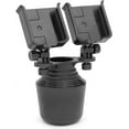 thumbnail image 4 of WeatherTech CupFone Duo - Universal Dual Cell Phone Cup Holder (8ACF11DB) with Silver Billet Knobs, 4 of 7